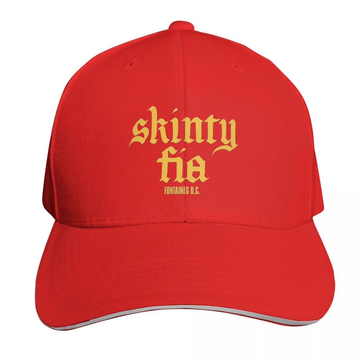 

Fontaines DC Merch Skinty Fia Cap Fashion Casual Baseball Caps Adjustable Hat Hip Hop Summer Unisex Baseball Hats Polychromatic One Size