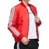 Adidas Neo Casual Striped Design Long Sleeve Cotton Jacket Women Jacket Light-Crimson GP3025
