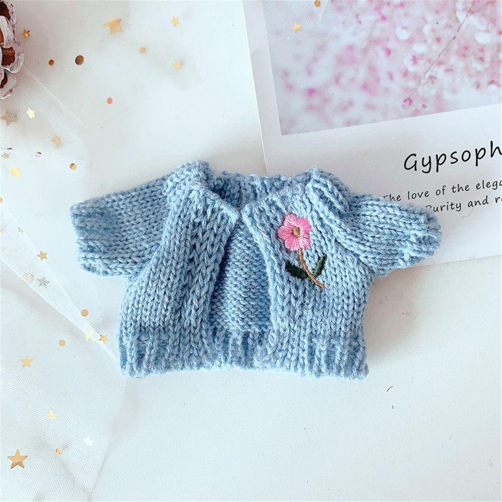 Doll Clothes for 20cm Dolls Plush Doll's Clothing Sweater Stuffed Toy Dolls Outfit for Idol Dolls Accessories
