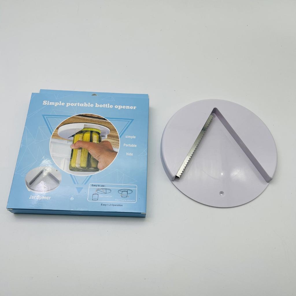 EZ Off One-Handed Jar Opener for Seniors, Under Cabinet, Arthritis Assistance