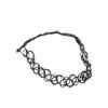 6Pcs/Set Vintage Style Gothic Elastic Necklace Adjustable Punk Necklace Fashion Lace Chokers  Daily