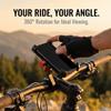 360° Rotation Bike Phone Mount Aluminum Alloy Bike Phone Holder Bike Stem Phone Mount  MTB Bike