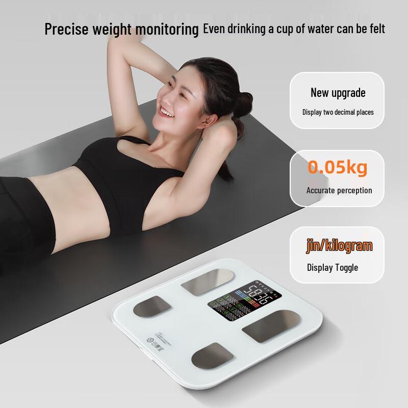 YunKangBao CS20E Smart Body Fat Scale with Heart Rate Monitor (CN version)