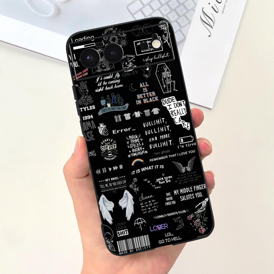 For Google Pixel 6 Pro Case Cute Fashion Cartoon Cover Soft Silicone Phone Case For Google Pixel 6A Pixel6 Pro Fundas Capa Coque