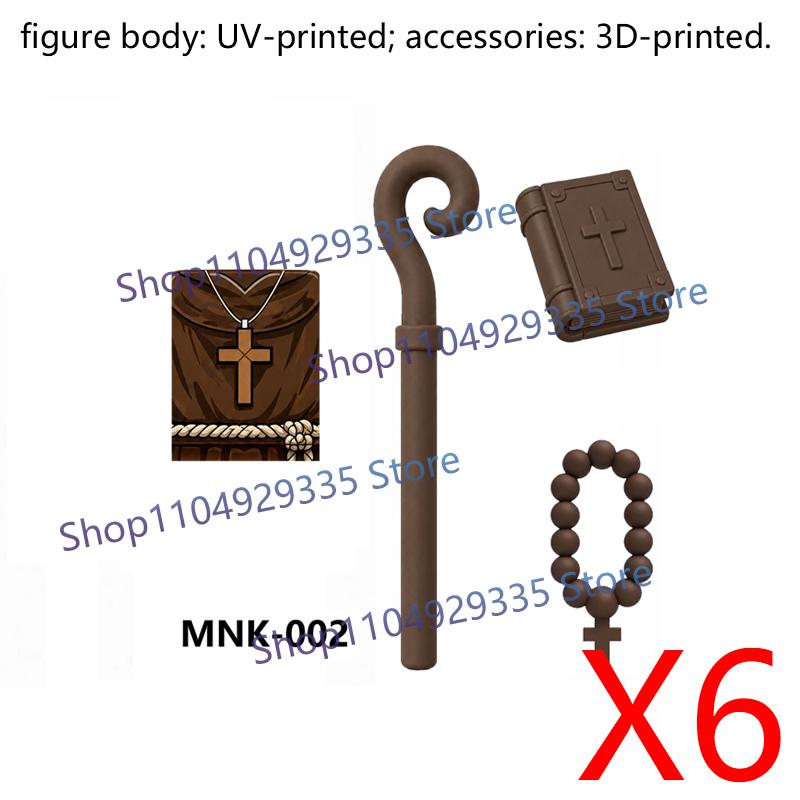 Medieval Castle Figure Building Blocks Crow Serpent Soldier Greek Roman Crusader Knights Templar Compatible Bricks Toys Gift Z03