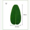 Large Banana Leaf Fabric Decoration: Fake Plant Table Mat for Fruit Shop Display