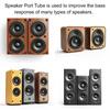 uxcell 2pcs x Speaker Port Subwoofer Bass Box Bass Woofer Speaker Bass Air Port for Speaker Cabinet 59x180mm/2.3 7" Tube, Tube, Box, Box, DJ/PA