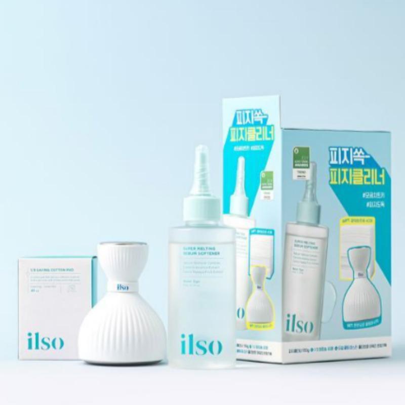 

ilso Супер тающий смягчитель себума 150 мл Лимитированная серия (+ Ватные диски 40 шт + Охлаждающий массажный инструмент)