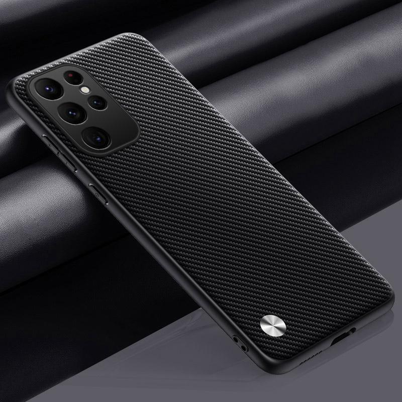 

Luxury PU Leather Case For Samsung Galaxy S24 Ultra 5G Back Cover TPU Silicone Full Protection Phone Case For Samsung S24 Ultra Samsung S24 Ultra матовый черный