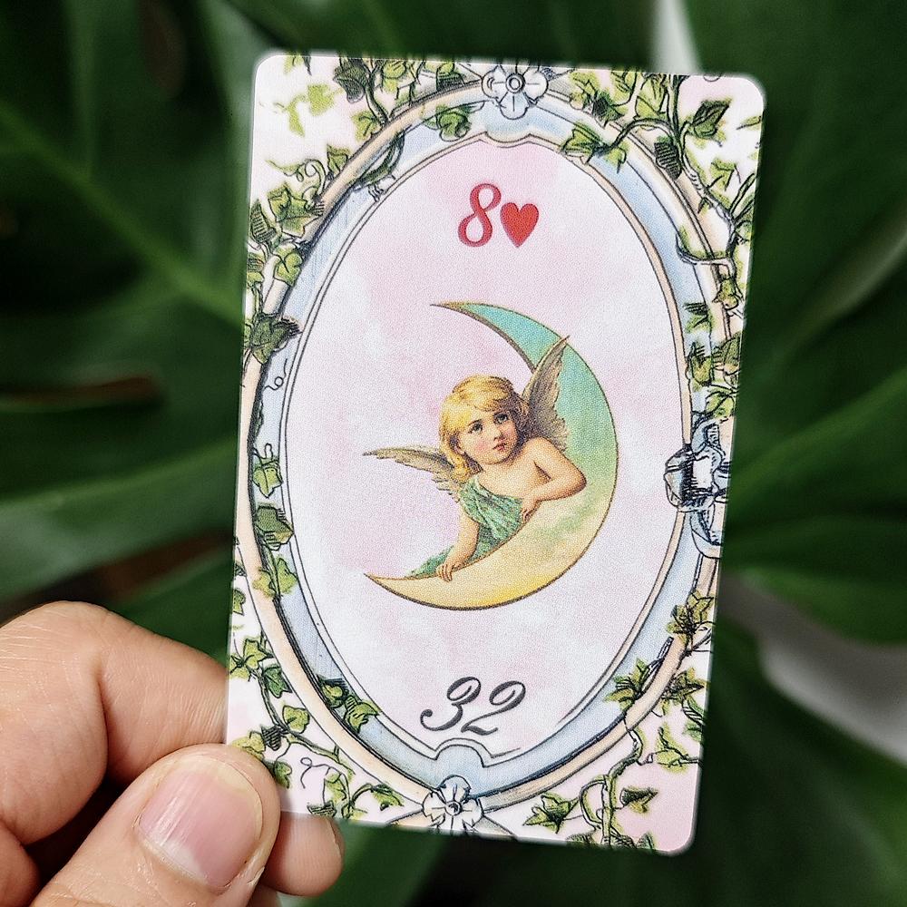 9*6cm Angel Lenormand Deck 36 Pcs Lenormand Cards