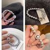 High-end French Style Geometric Pearl Bracelet For Women Chic And Sophisticated