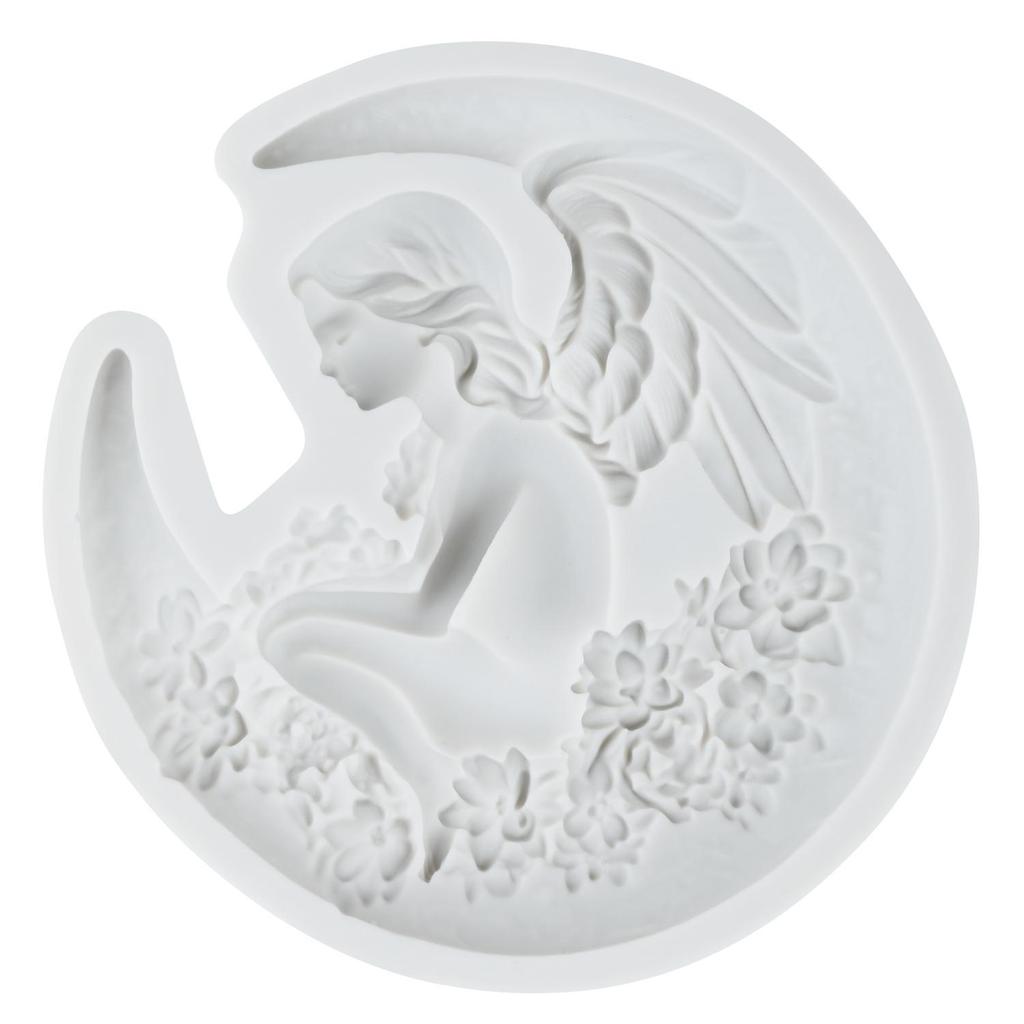 Formy Silikonowe Anioł Anioł Forma Fondant Narzędzia do Dekoracji Ciast Topper na Babeczki Cukierki Czekolada Forma do Gumpasty