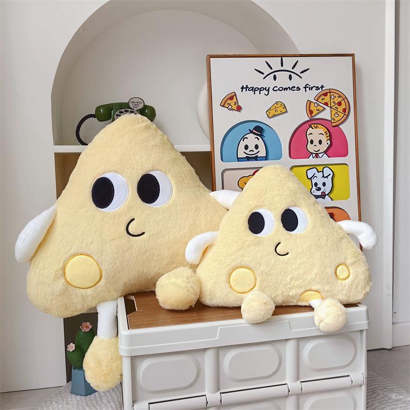 Kreativer Käse Käse Kissen Plüschtier Zuhause Sofa Kissen Kissen Auto Kopfstütze Kinder Muppet Puppe