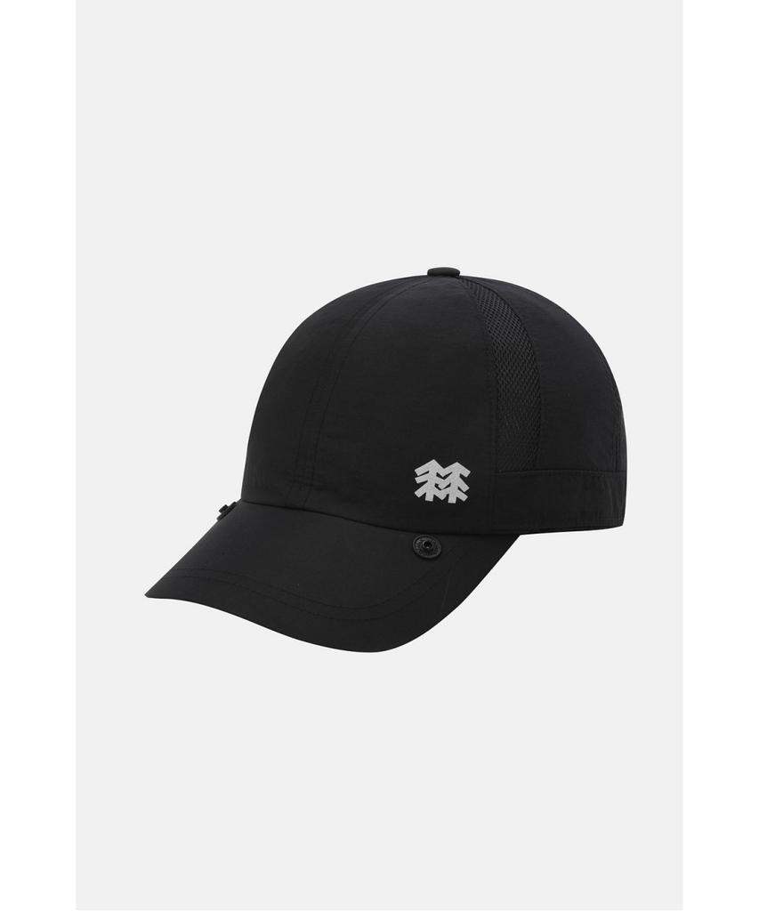 Koolongseupocheu Unisex Mesh Lightweight Sahara Cap Qerex26173Blk