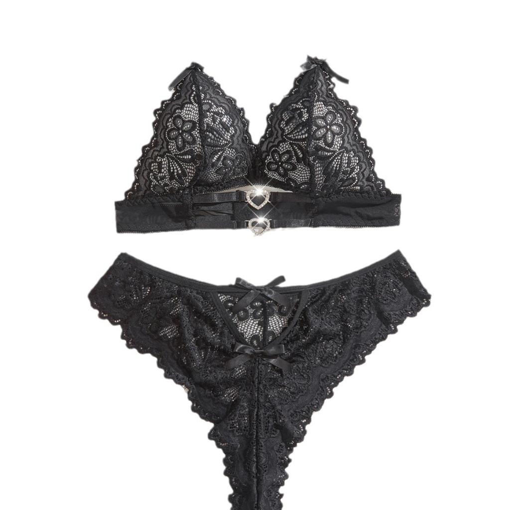 Sexy Lingerie Summer European and American Hot Lace Underwear Set