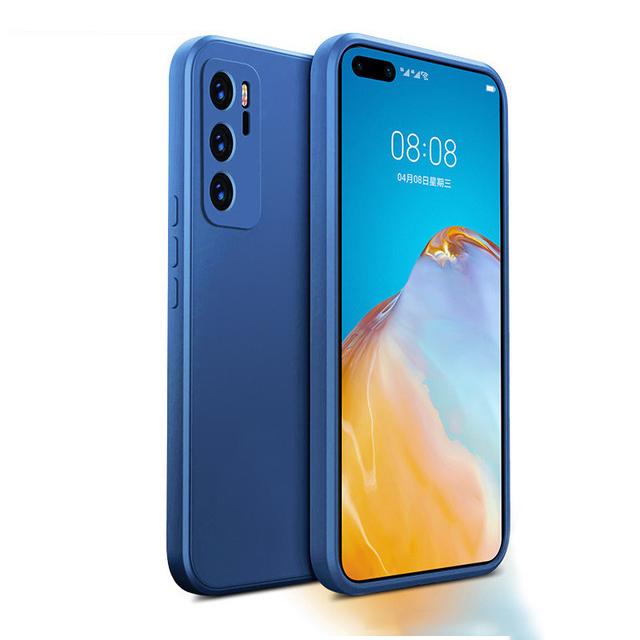 For Huawei All-purpose P20 Pro P30 Pro P40 Plus Case Liquid Silicone P60 P50 Cover For Huawei P20 P30 P40 Lite Case