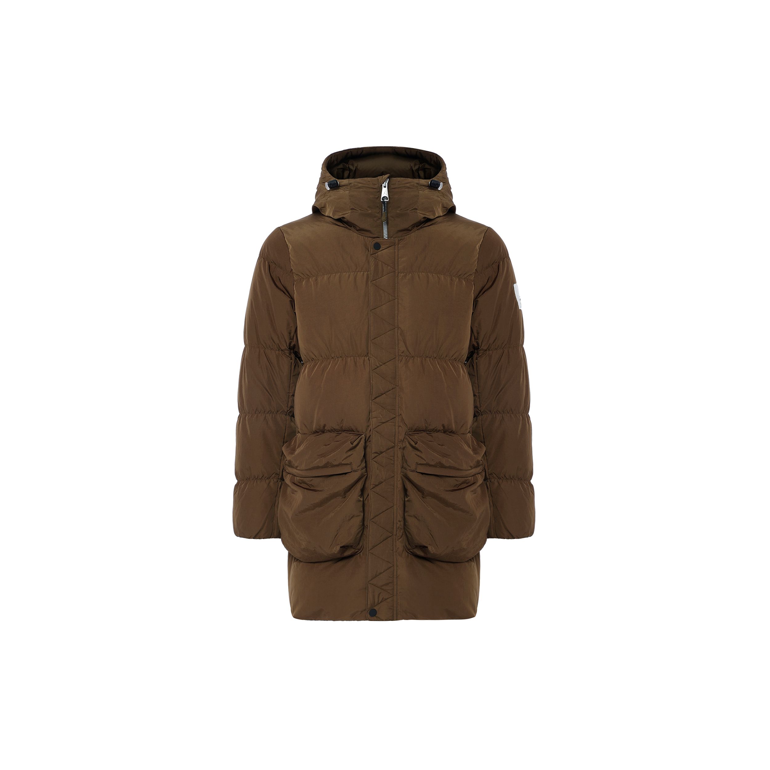 

Куртка Jordan Solid Color Zip-Up Hooded Splatter-Print Waterproof Down Jacket Men Outwear Green DQ7347-385 M