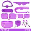 Sex Toys Set for Adults Mouth Plug Whip Sexy Suit Couple Game Exotic Accessories Strap-on Handcuffs Kit Sext Shopp Anal Plug