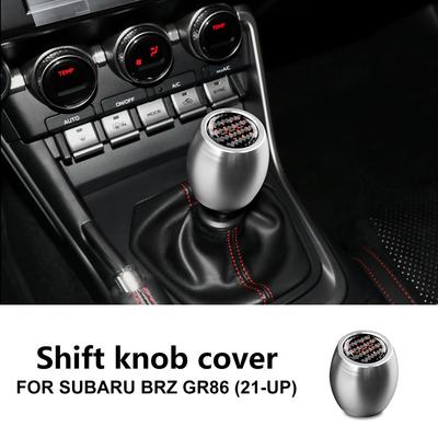 For Subaru BRZ Toyota GR86 2021 2022 2023 2024 2025 2026 Aluminum Gear Shift Knob Shifter Handle Interior Mod Car Accessories