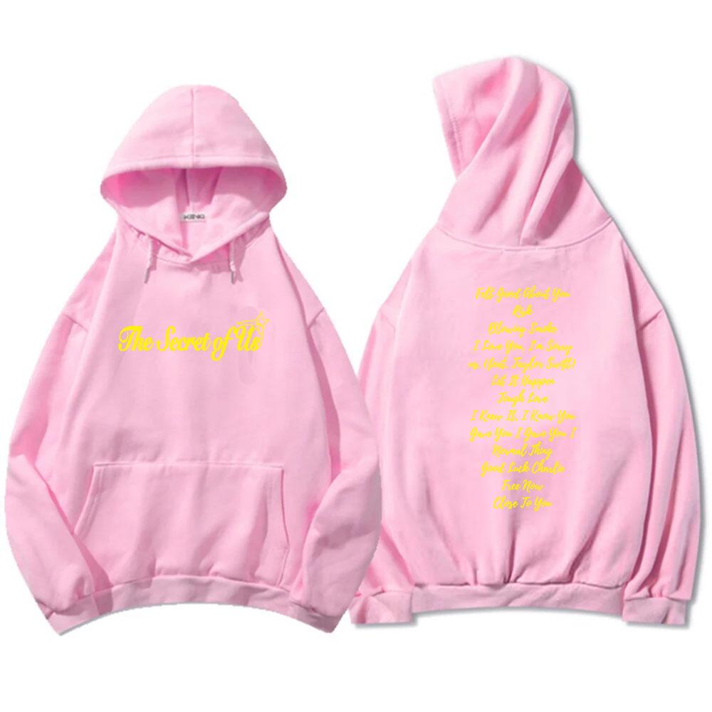 The Secret of Us Album Hoodies Singer Gracie Abrams Sweatshirt Sudaderas Con Capucha Hooded Moletom Men Clothing