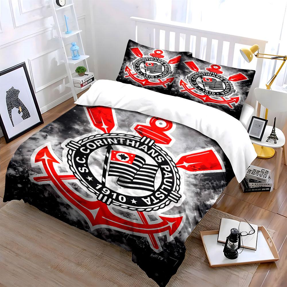 "Corinthians Bedding Set Logo" Bedding Duvet Cover Set Duvet Cover Pillowcases (1 * Duvet Cover 2 * Pillowcases, Without Duvet Insert)
