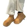 New Fleece Ankle Boots, Thickened Anti-slip Snow Boots, Women's Cotton Shoes and Thick-soled Boots