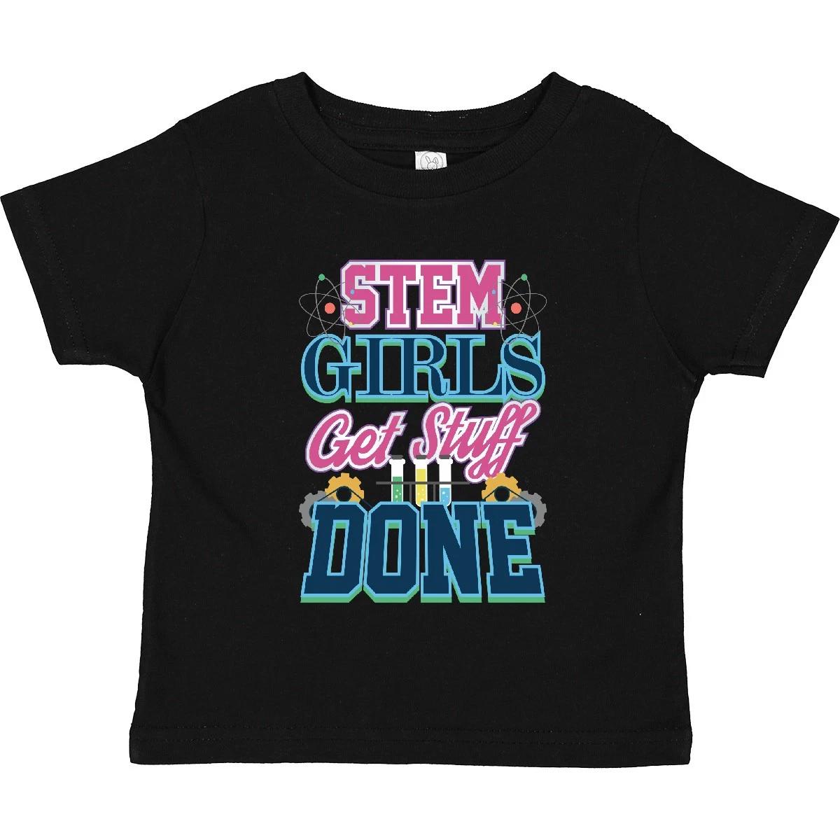 Inktastic STEM Science Technology Engineering Math Girl Toddler T-Shirt Future 120