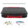 Multifunction PVC Double Layer Lure Tool Storage Box Fishing Bait Accessory GrayLure Box