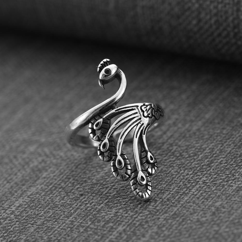 Accessories Ring Sewing Accessories Knitting Loop Crochet Ring Peacock Fish Phoenix Thimble Ring