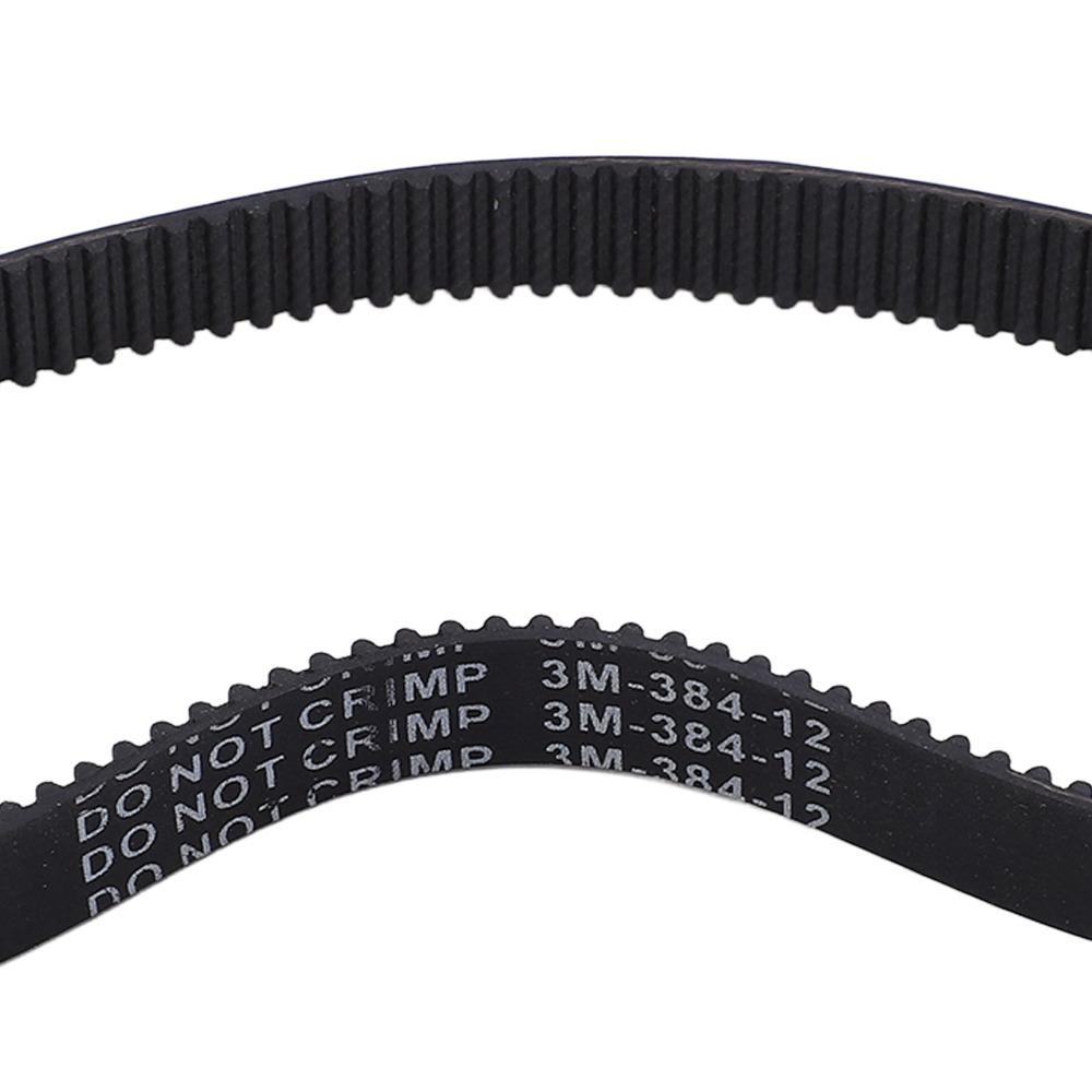 3M-384-12 Drive Belt 16T 8mm Transfer Drive Belt Durable Closed Loop Pulley Belt  Electric Scooter