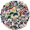 1050 100Pcs My Hero Academia Stickers Deku Japanese Anime Boku No Hero Academia Sticker Bakugou Katsuki All Might Decal Toy