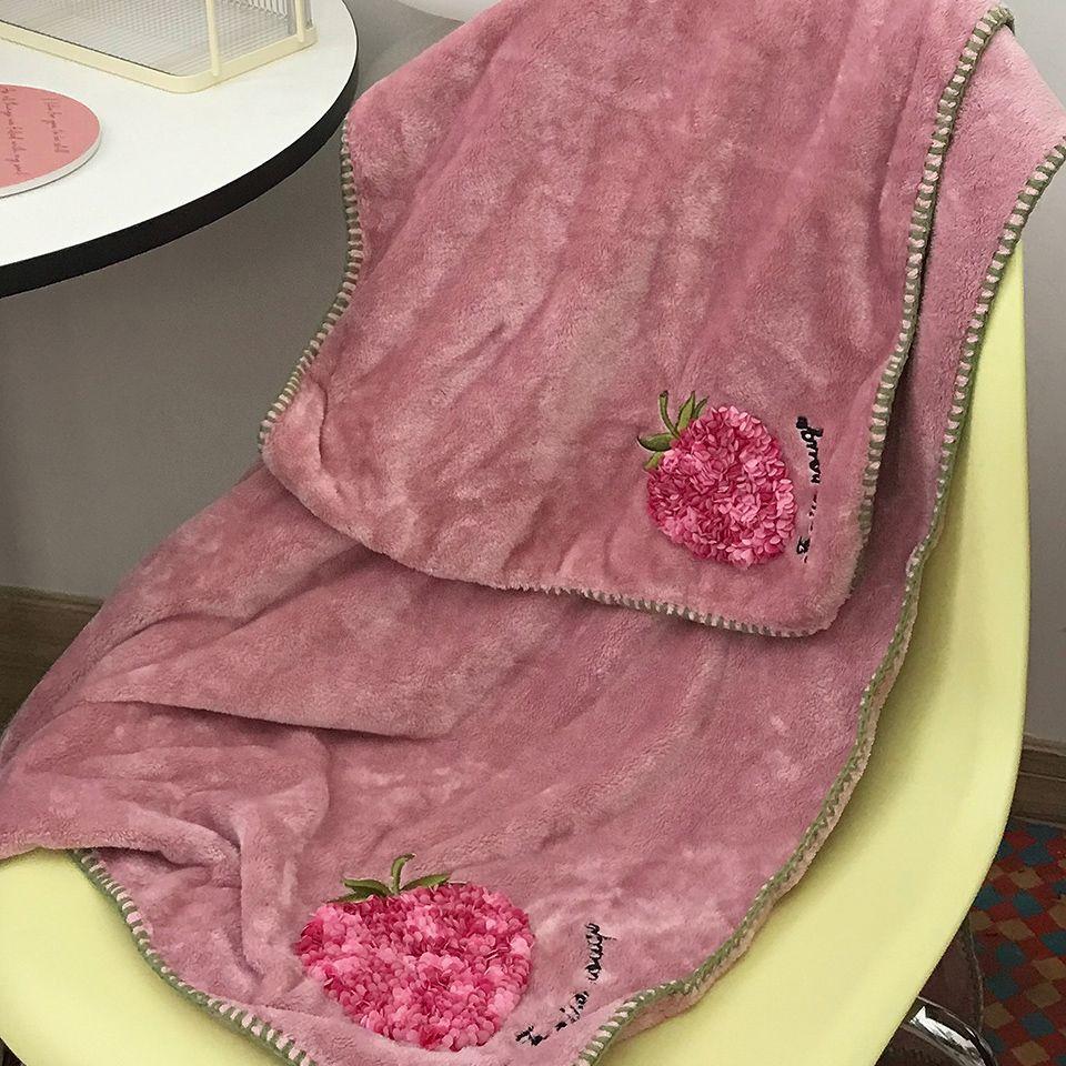 Ins High-appearance-value Couple Bath Towel and Towel In Princess Style Coral Fleece Absorbent Quick-drying for Home Bathing