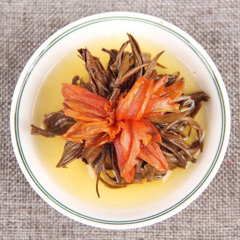 500g Üst Zambak Pagoda Çayı Altın Tomurcuk Altın Yıldız Bal Kokulu Gongfu Kırmızı Çay