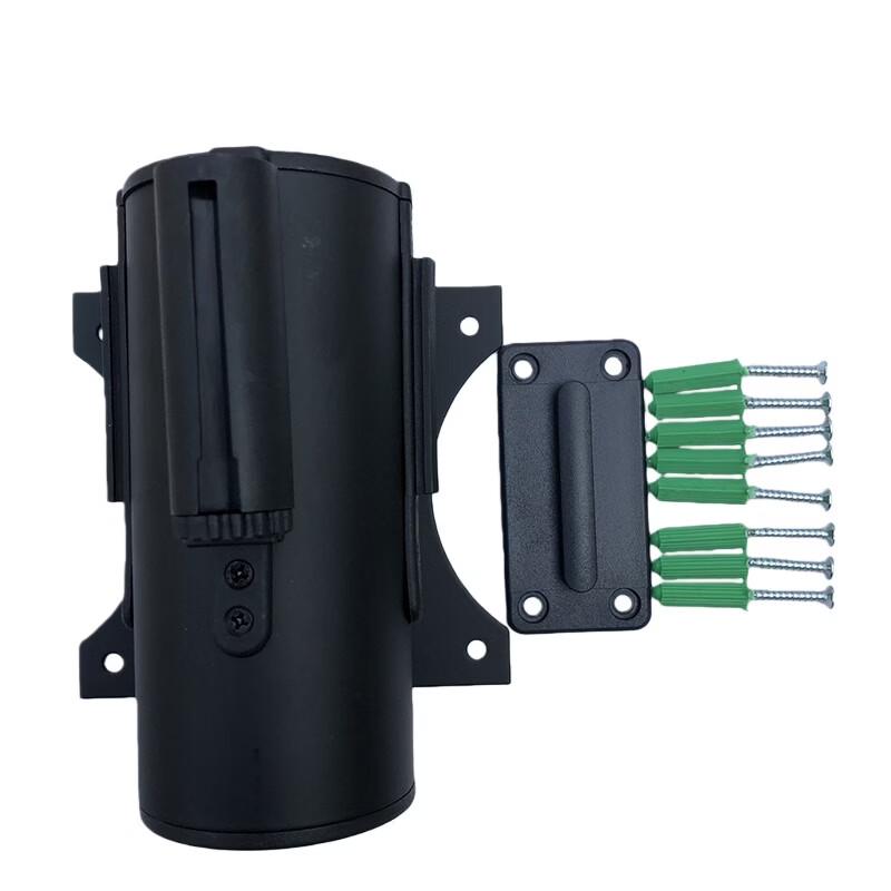 Wall-Mounted Retractable Barrier Belt