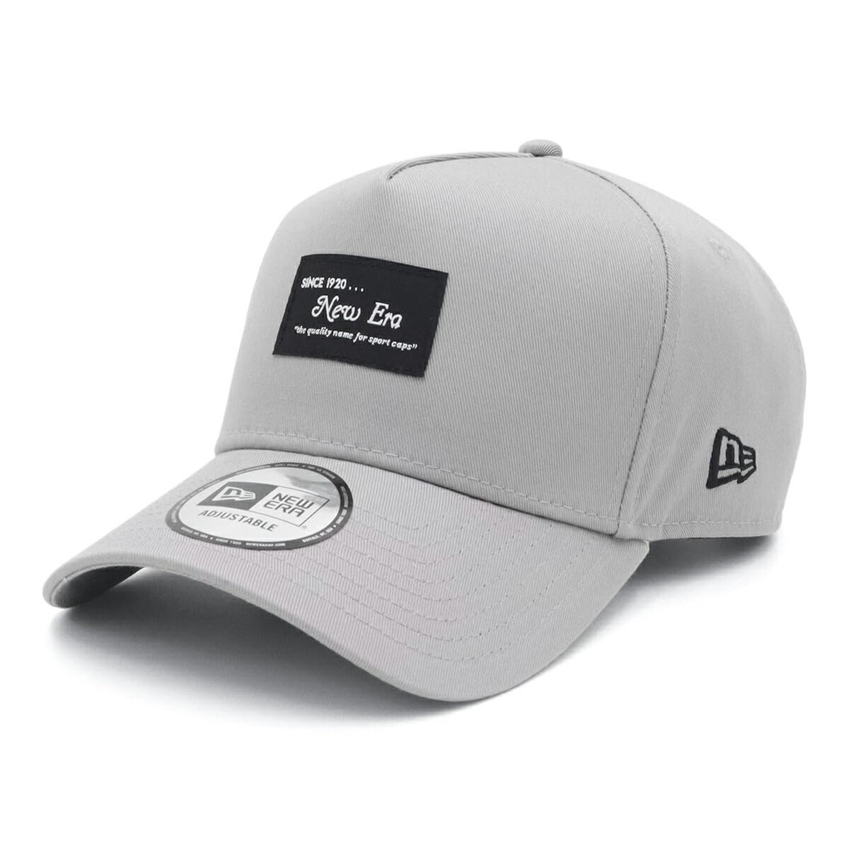 

New Era 9FORTY Cap Gray with Black Exclusive to and Snapback 940 New Deep BB UV Trendy Functional Hat A-Frame (14666233, N010AF102), Patch, ONSPOTZ, серый