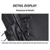 Trendy Men's Chest Sling Bag Stylish Crossbody Backpack for Daily & Outdoor Use