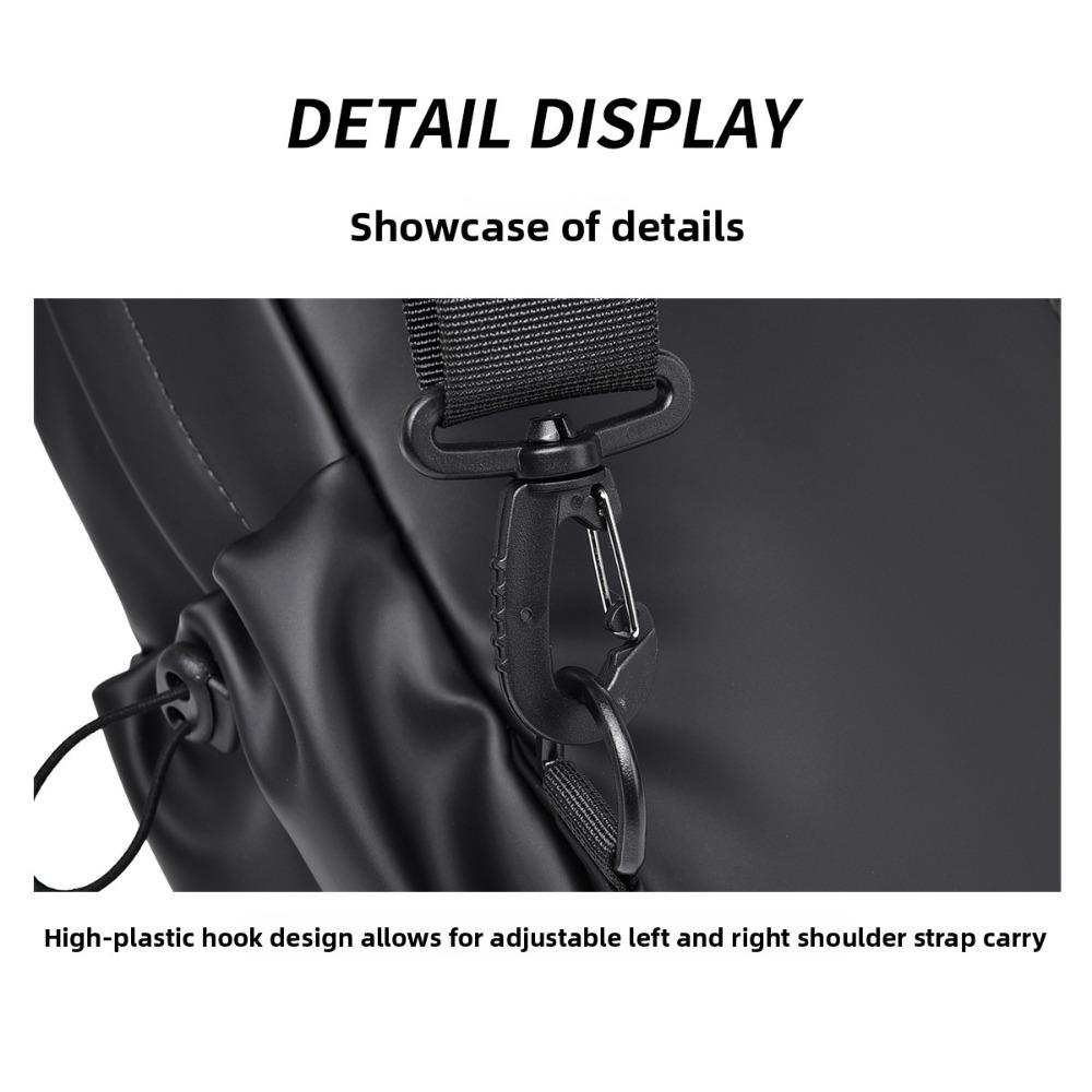 Trendy Men's Chest Sling Bag Stylish Crossbody Backpack for Daily & Outdoor Use