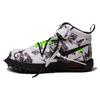Sneakers da uomo Off-White x Air Force 1 Mid SP in pelle Grim Reaper Nero DR0500-102