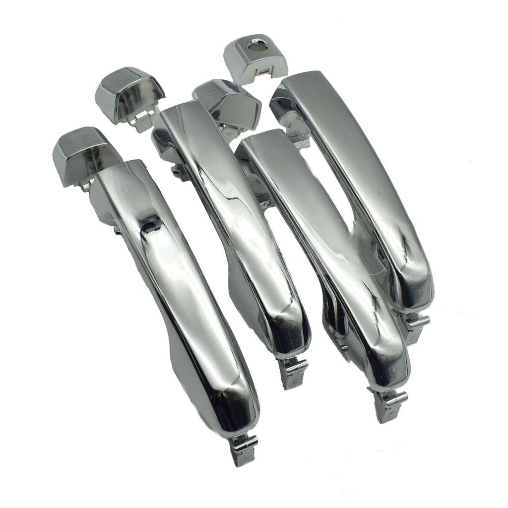 4pcs Chrome Front Rear Left Right Outside Door Handle For 4Runner 2010-18 69211-60090