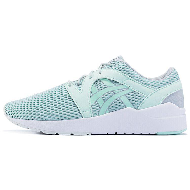 Asics Gel-Lyte Komachi Удобные Универсальные Ткань Синтетическая Кожа Низкие Марафонские Беговые Кроссовки Женские кроссовки Мятно-Зеленый H7R5N-9687 39.5