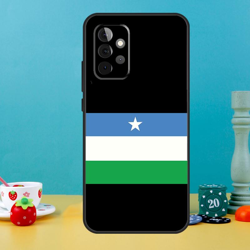 Puntland State Somali Flag Case For Samsung Galaxy A35 A26 A16 A05 A55 A15 A32 A12 A22 A52 A54 A34 A14 A56 A36 A13 A53