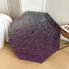 1pc Glitter Circle Pattern Umbrella Design Automatic Opening and Closing Umbrella, High-quality Travel Umbrella, Lightweight and Portable, -24