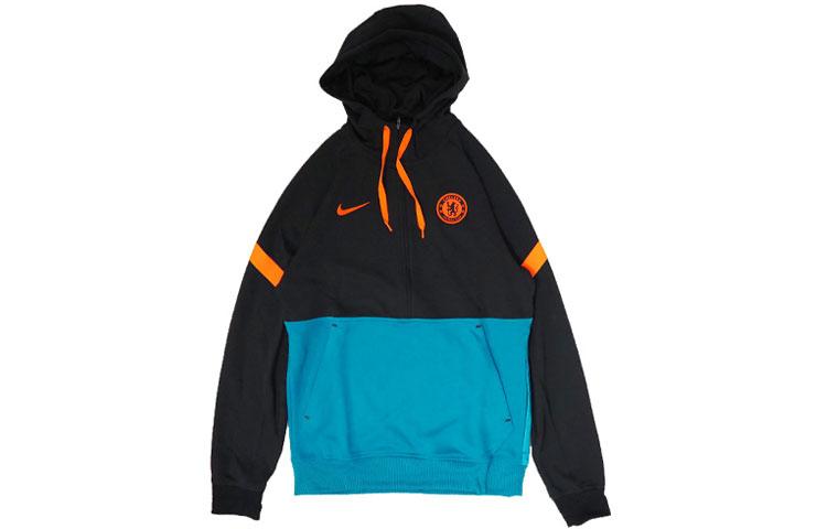 

Nike Sweatshirts Men s Blue Black Hooded Moderate Other DB7811-014 M