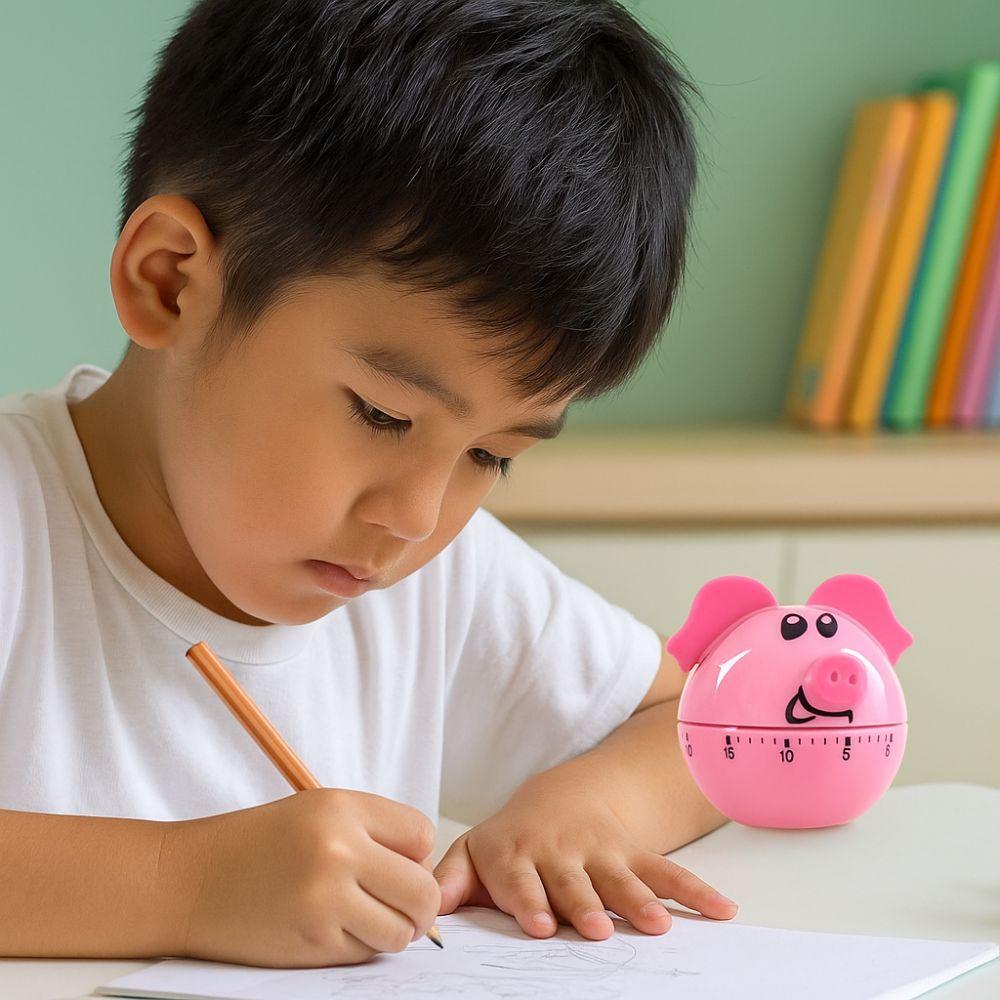 Reminder Pig Shaped Timer Manual Timer Countdown Timer Kitchen Timer  Time Management