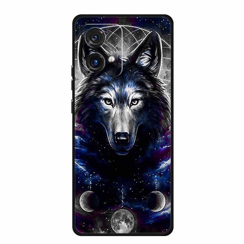 For Motorola Moto G84 G54 5G Case Fashion TPU Soft Silicone Cover Phone Cases for Moto G54 MotoG84 2023 Original New Tiger Capa