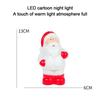 Weihnachtsmann Niedliches LED-Weihnachts-Nachtlicht Schneemann Kinder Für Zuhause Schlafzimmer Nachttisch Dekoration Feiertags-Weihnachtsdeko Nachtlampe
