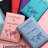 Custom Color-Changing PU Passport and Ticket Holder