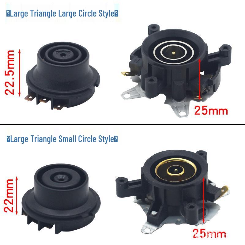Electric Kettle Accessories: Base Thermostat Switch, Coupler, Connector, Upper & Lower Sockets