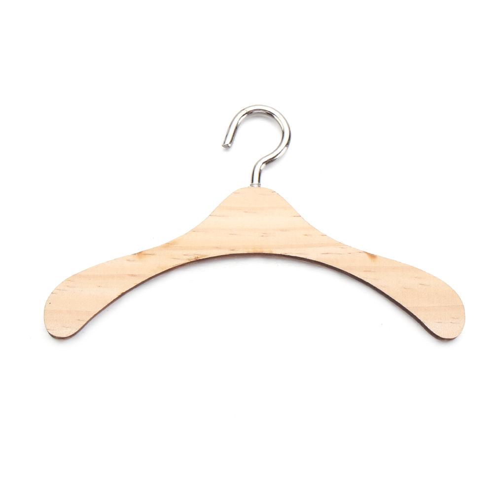 Zubehör Kleidung für Puppen Kleiderorganizer Holz-Kleiderständer Kleiderbügel Schalhalter