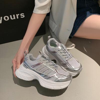 Scarpe singole sportive nuove per primavera, estate, autunno e inverno scarpe alla moda INS scarpe da papà scarpe da studente